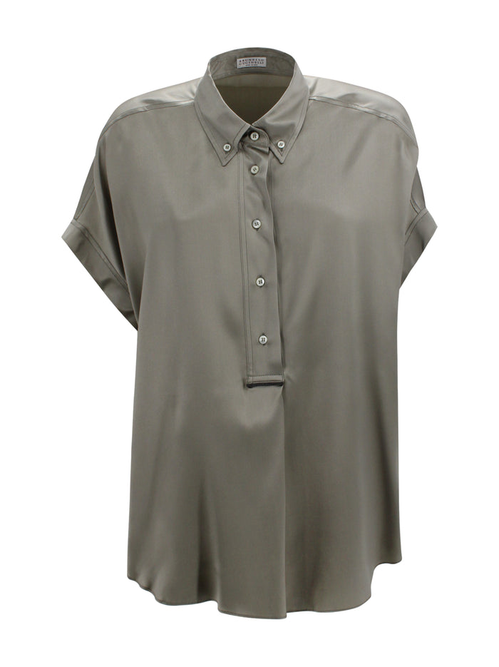 Brunello Cucinelli Shirts Rosemary Silk