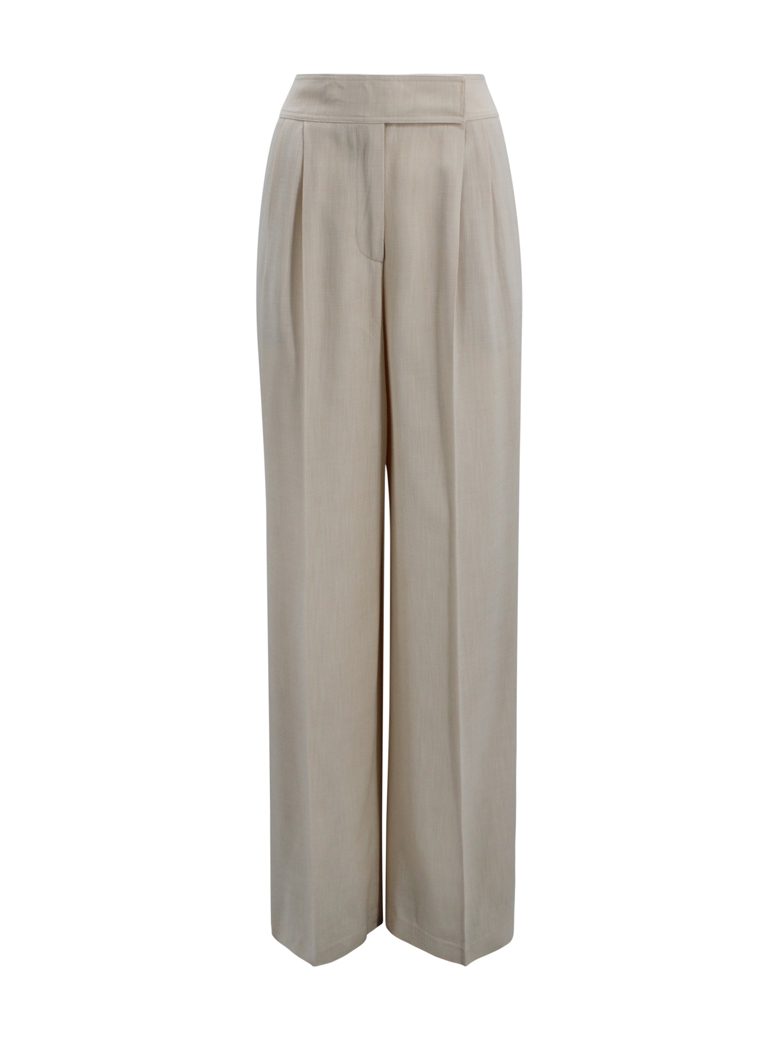 Etro Trousers Cream Viscose
