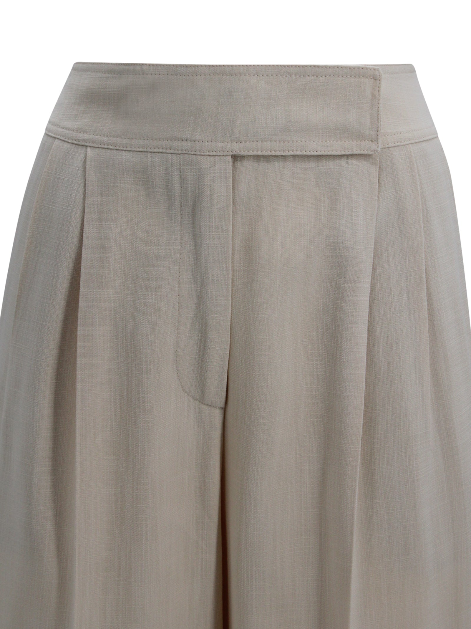 Etro Trousers Cream Viscose