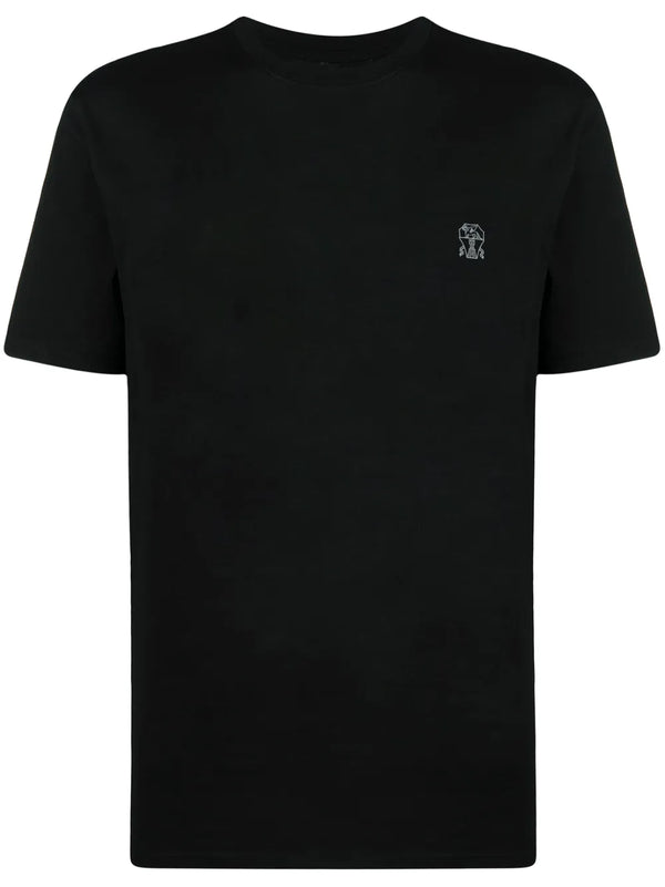 Brunello Cucinelli Cotton 100% t-shirt in black