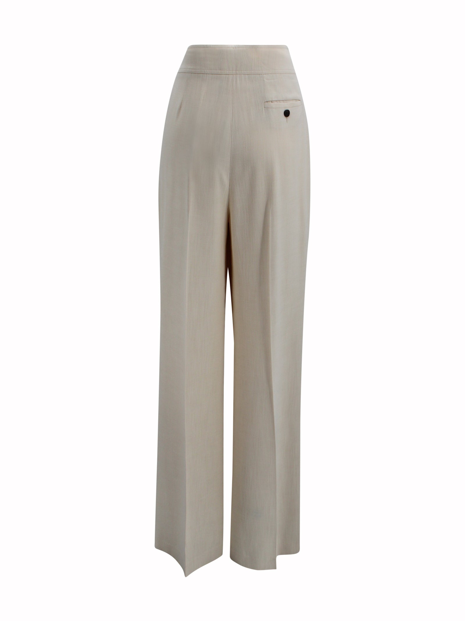 Etro Trousers Cream Viscose