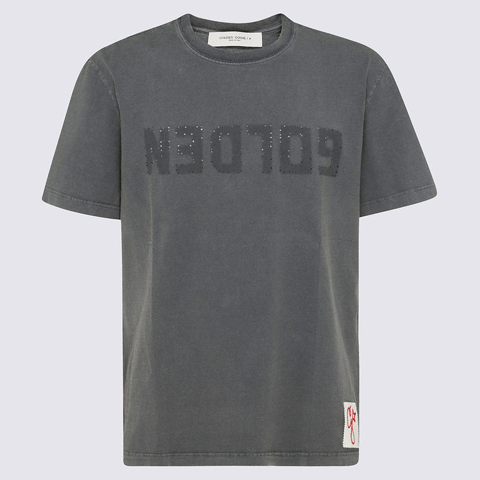 Golden Goose T-shirts and Polos Grey _co