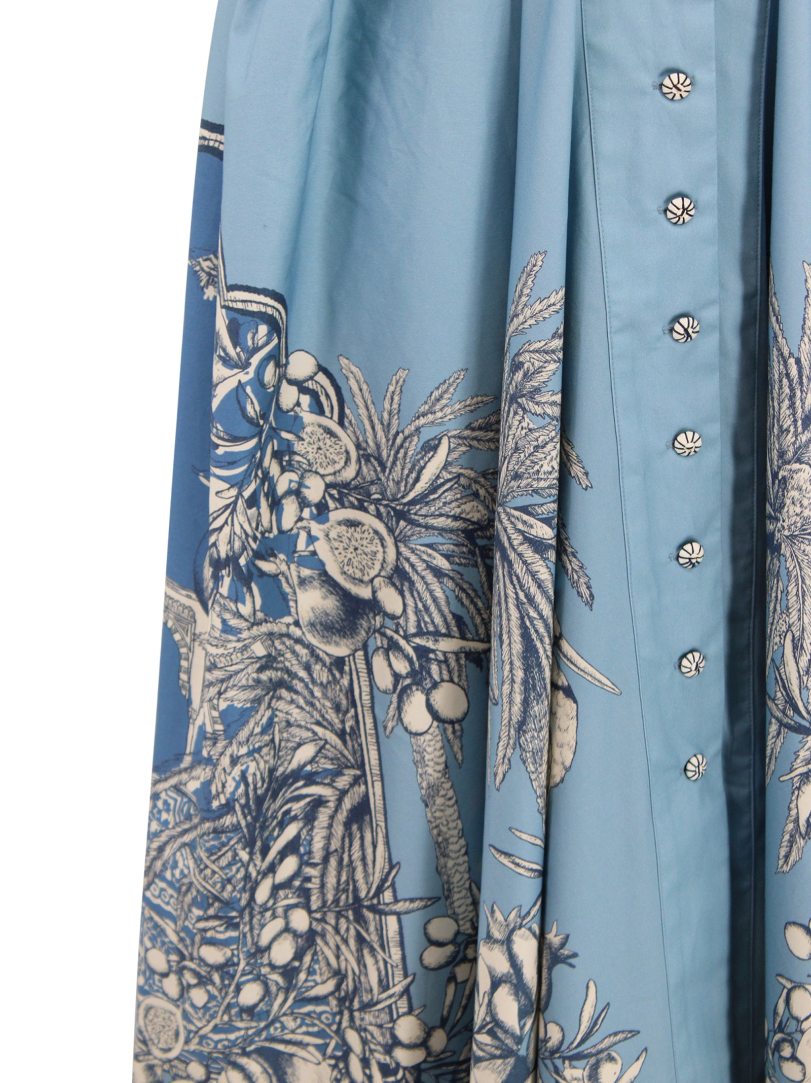 ALEMAIS Dresses Blue Cotton