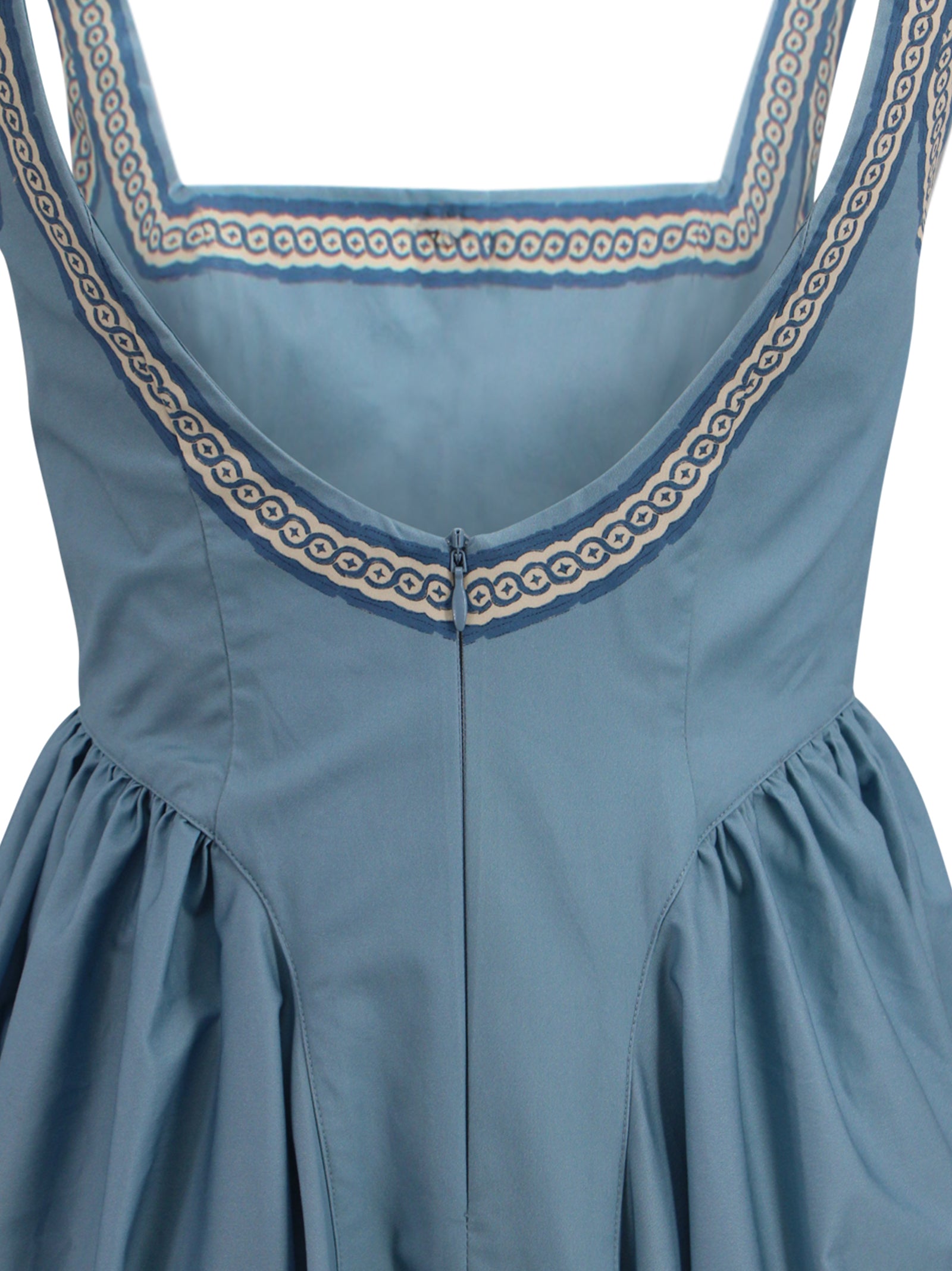 ALEMAIS Dresses Blue Cotton