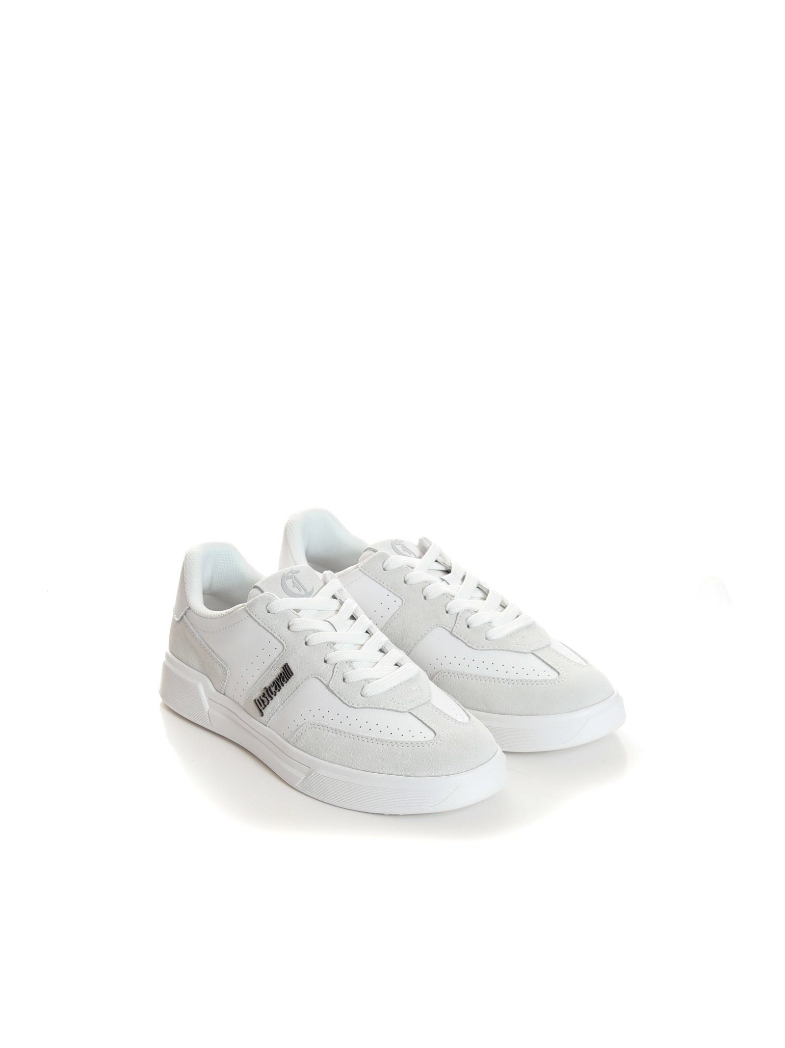 Just Cavalli Sneakers White Bovino