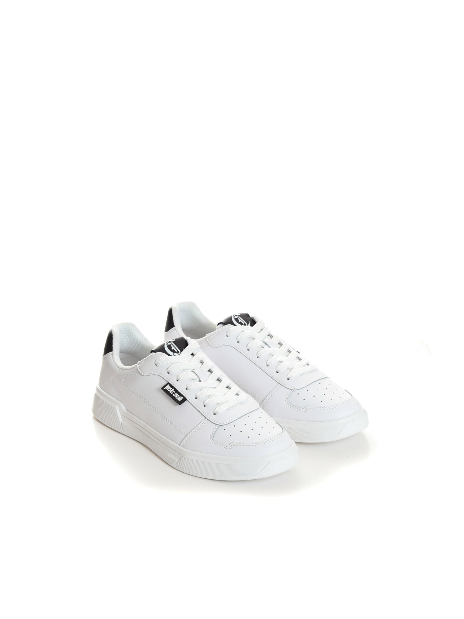 Just Cavalli Sneakers White Bovino