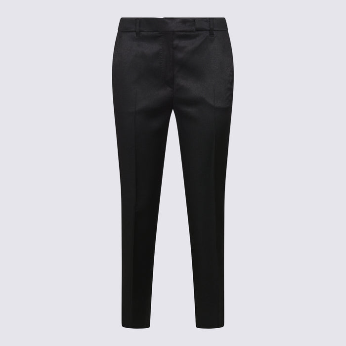 Incotex Trousers Black _co