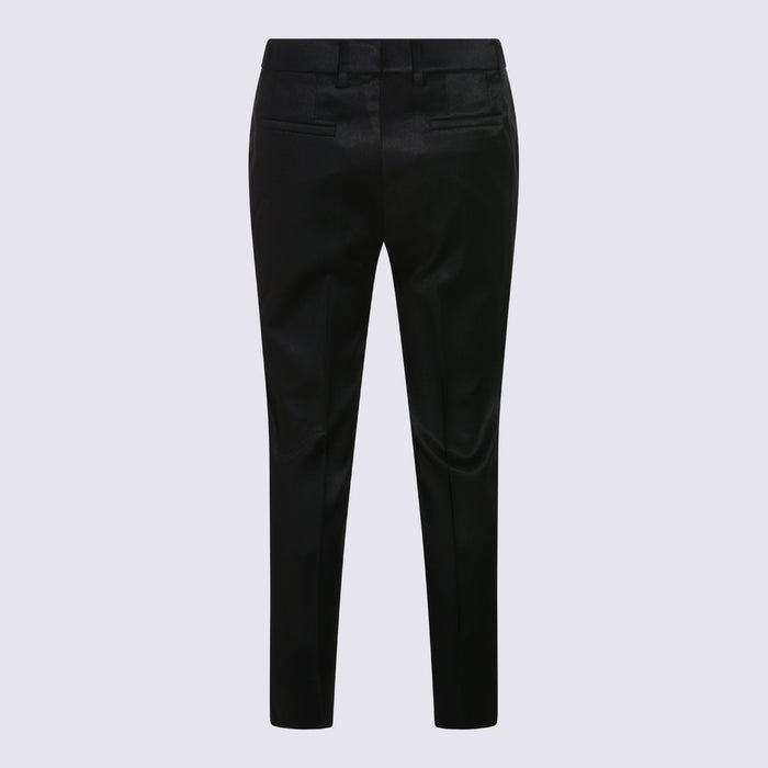 Incotex Trousers Black _co