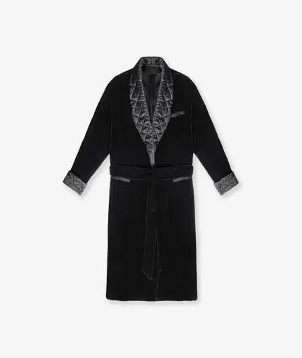 Robe Pink Panther Black Velvet