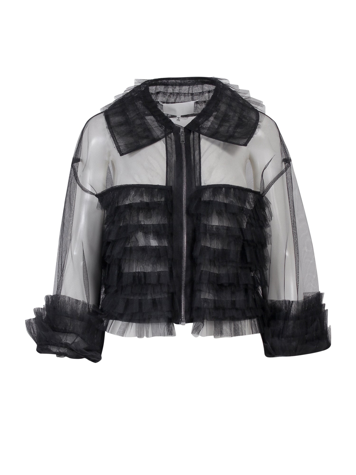 Maison Margiela Jackets Black Poliammide