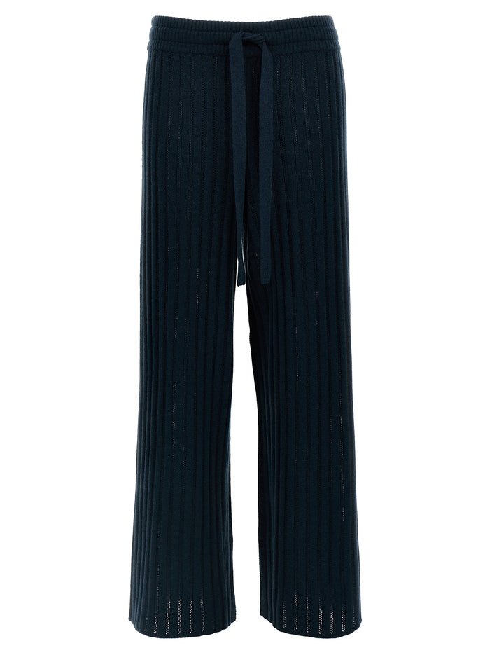 Somptueux Luxe pants Green Wool Cachemire