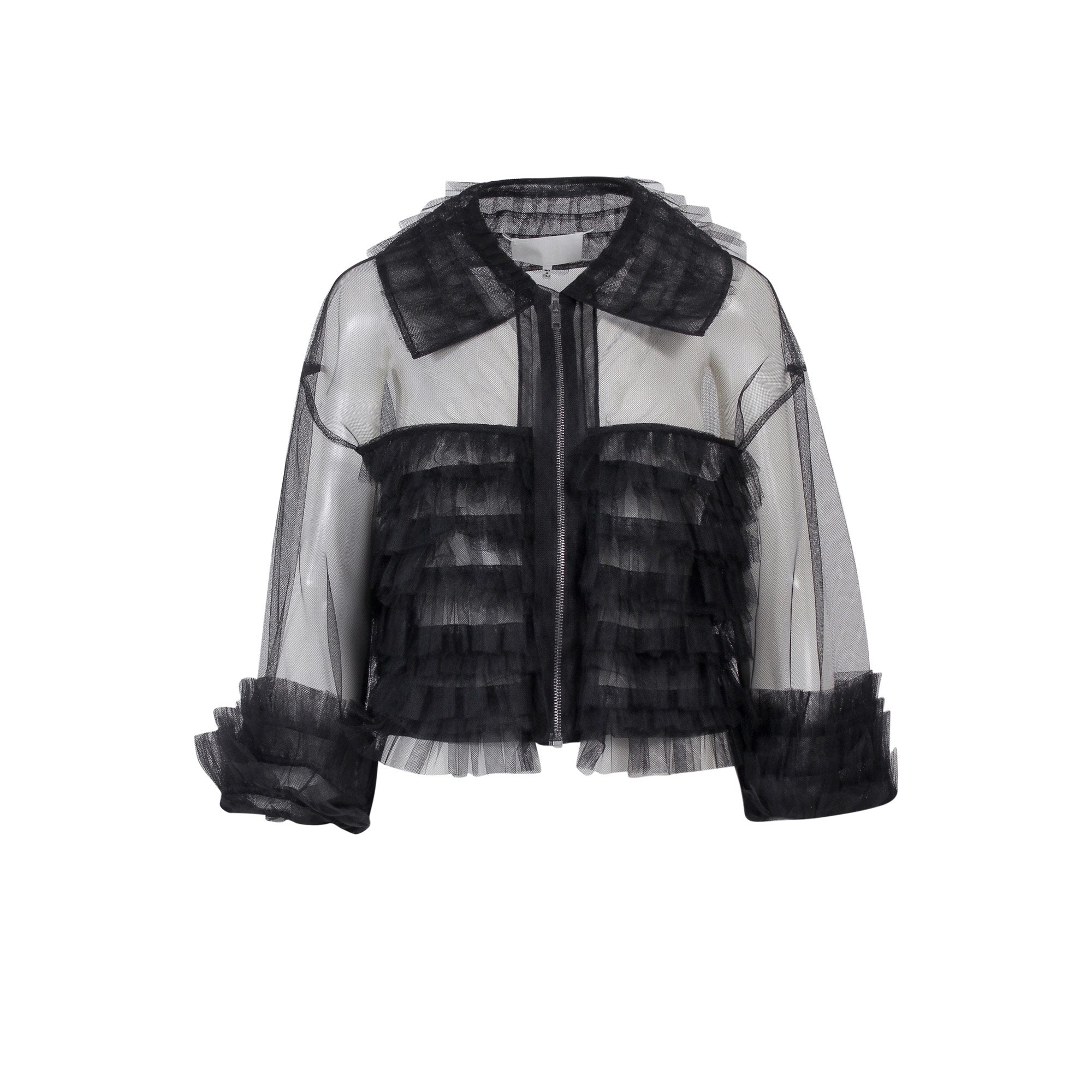Maison Margiela Jackets Black Poliammide