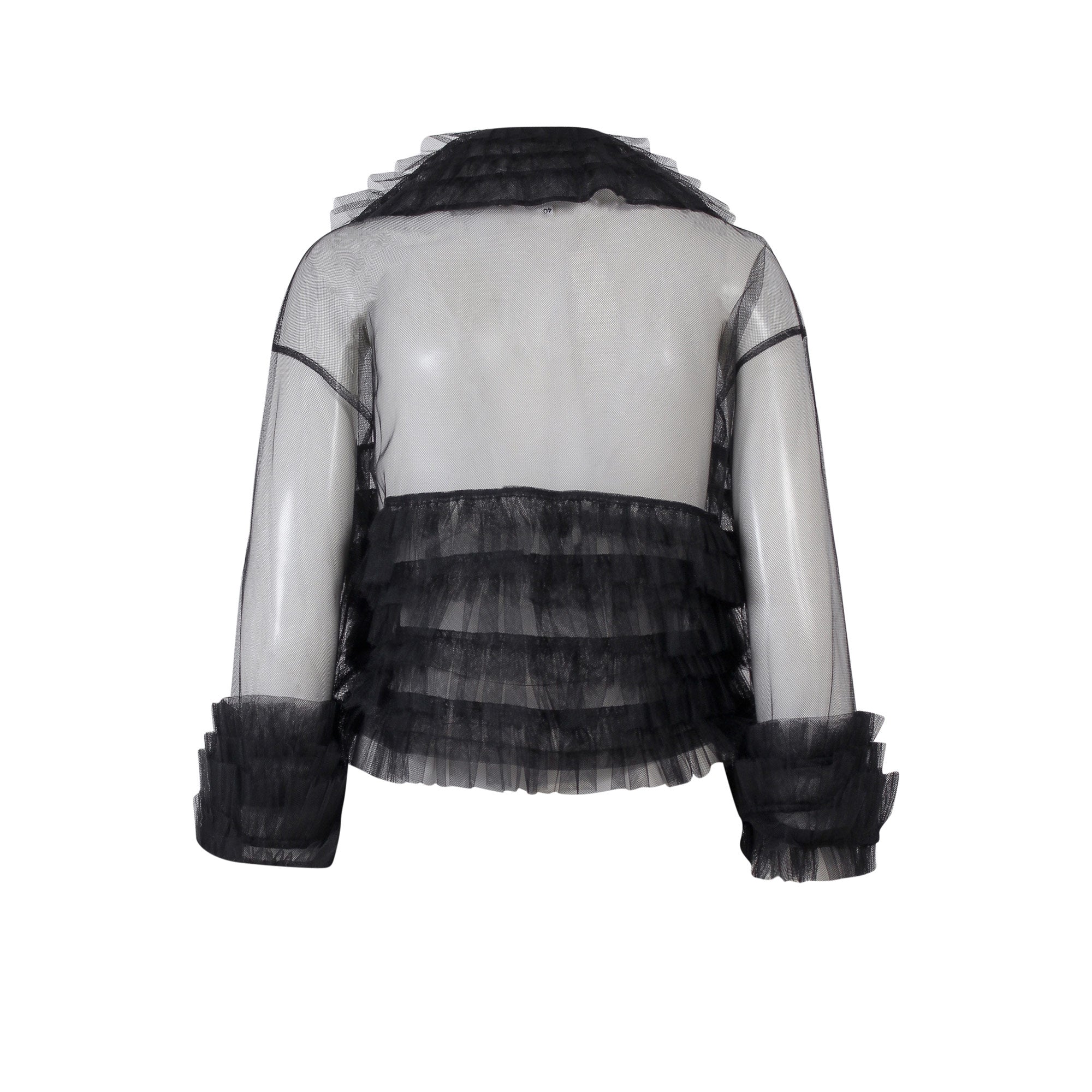Maison Margiela Jackets Black Poliammide