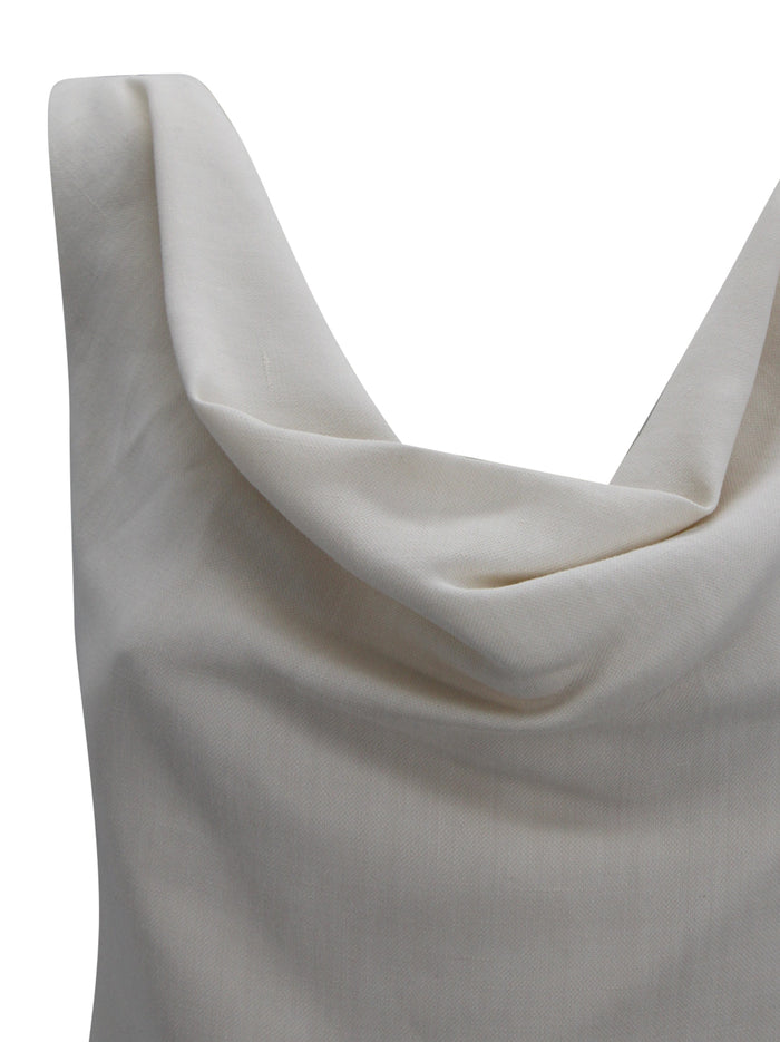 Brunello Cucinelli Top Cream Viscose