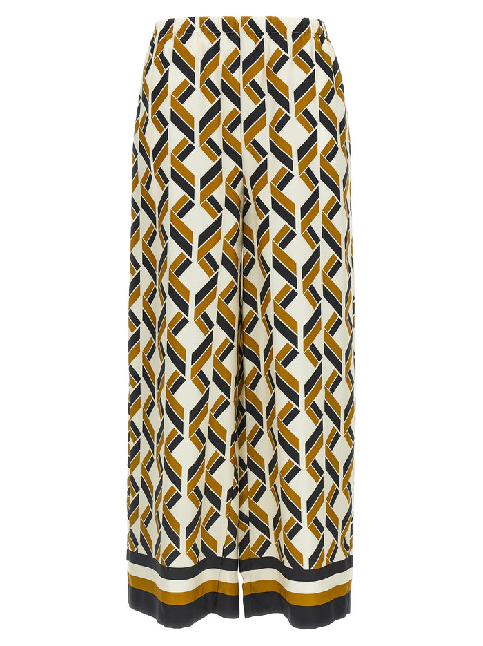 Tube pants Multicolor Silk
