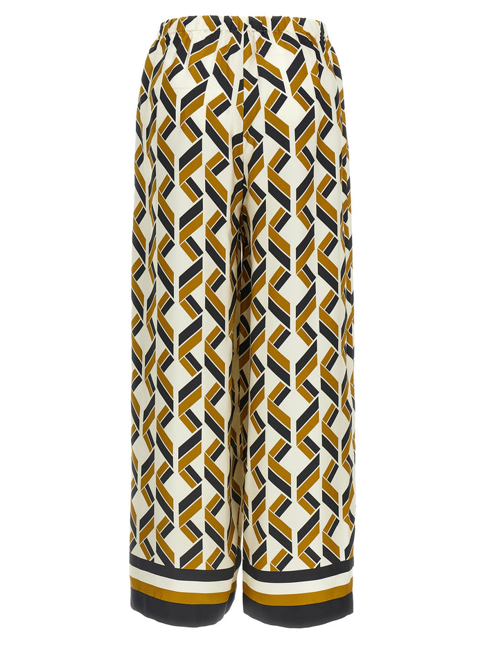 Tube pants Multicolor Silk