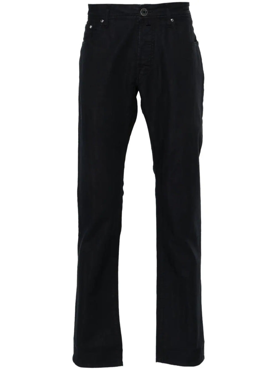 Jacob Cohen Outer: Cotton 69% trousers in navy