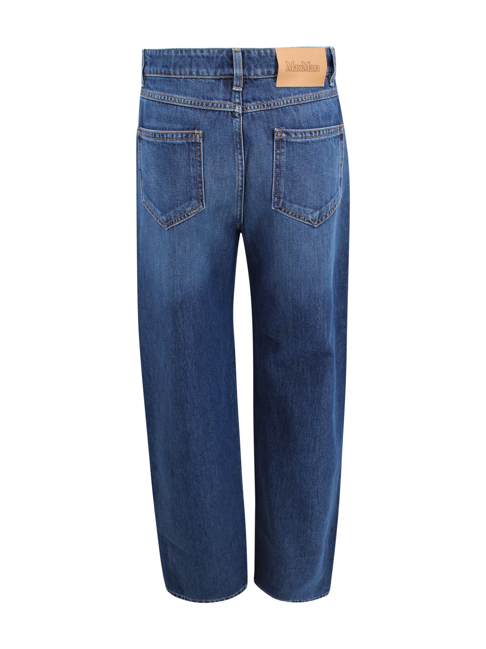 Max Mara Studio Trousers Denim Cotton