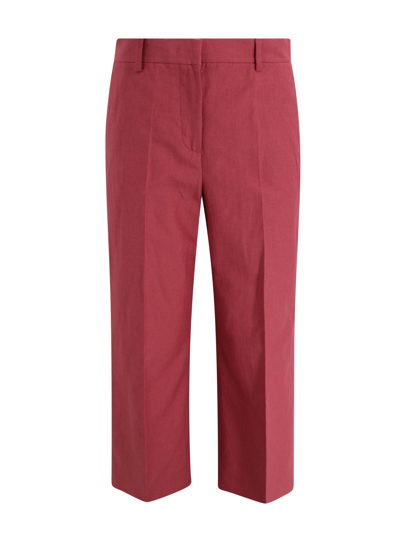 Max Mara Weekend Trousers Ciliegia Linen
