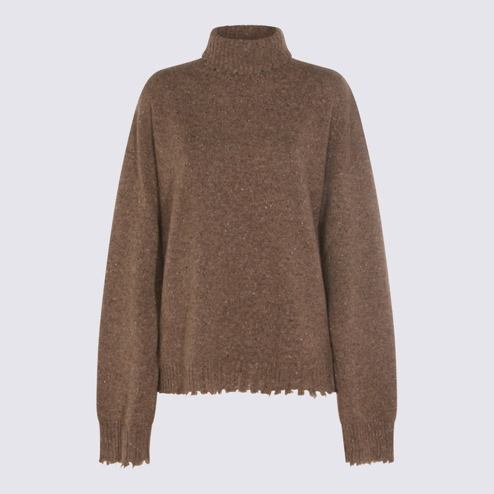 Uma Wang Sweaters Brown _ws