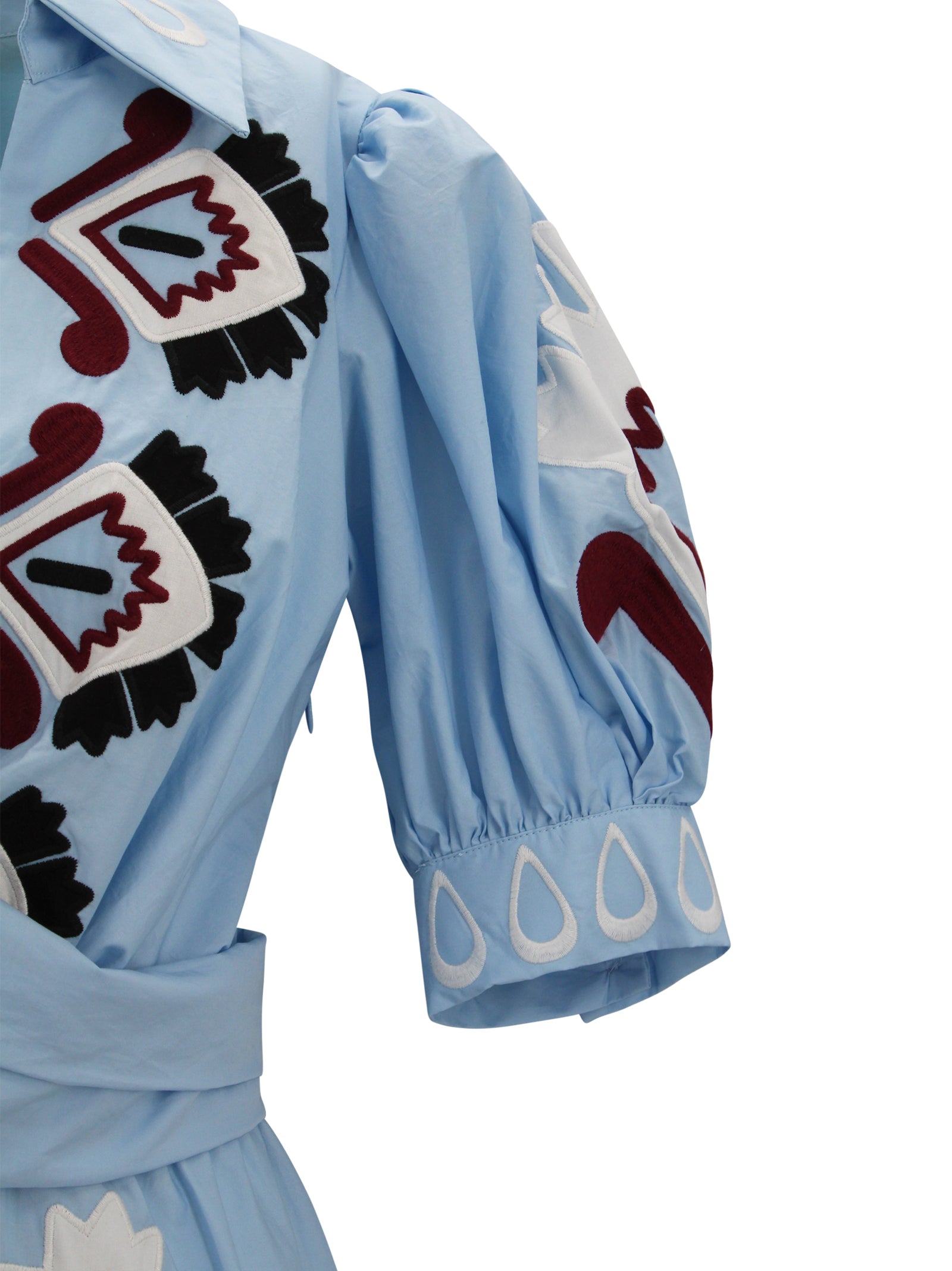 FARM RIO Dresses Blue Cotton
