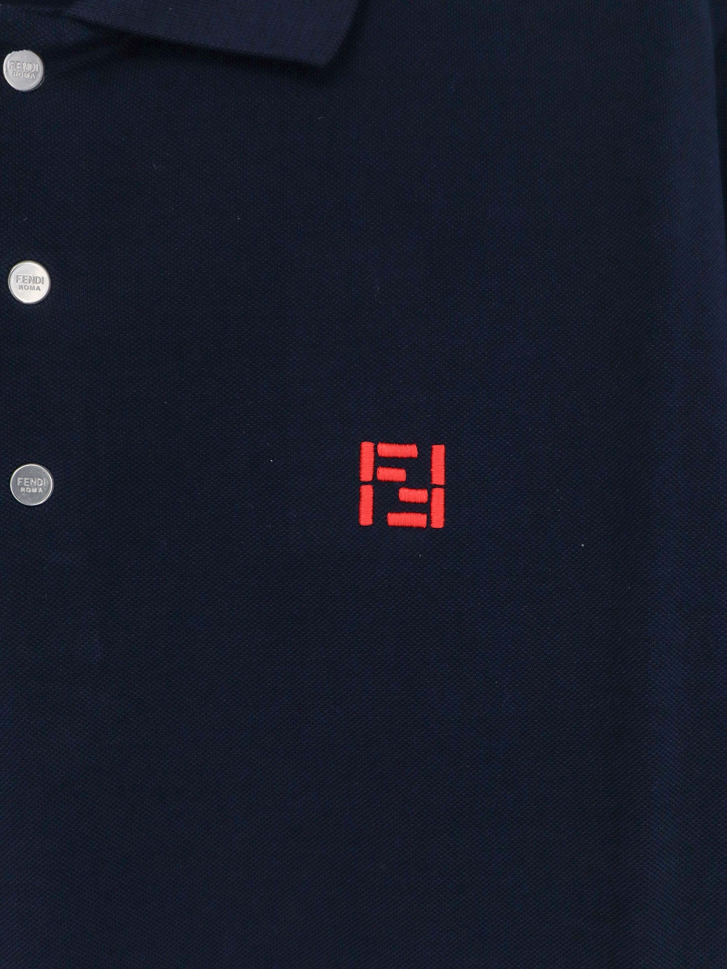 Fendi T-Shirts And Polos Navy