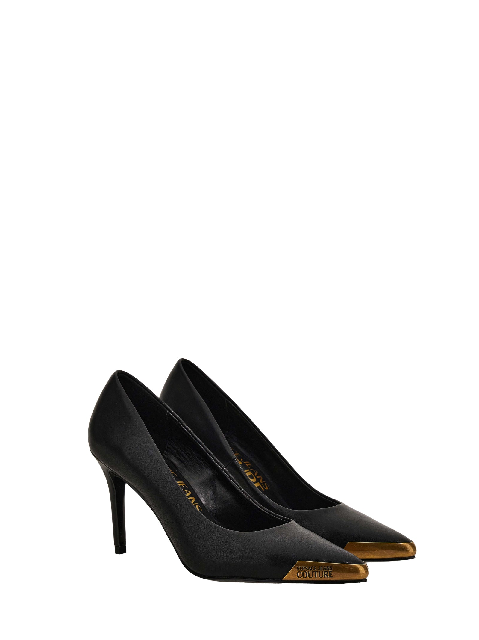 VERSACE JEANS COUTURE High heel shoes Black Bovino