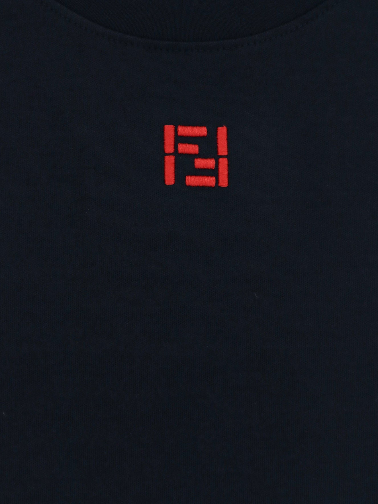 Fendi T-Shirts And Polos Blu Dark