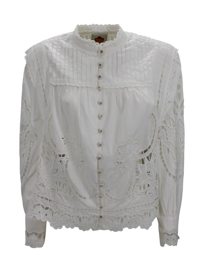 FARM RIO Shirts White Cotton