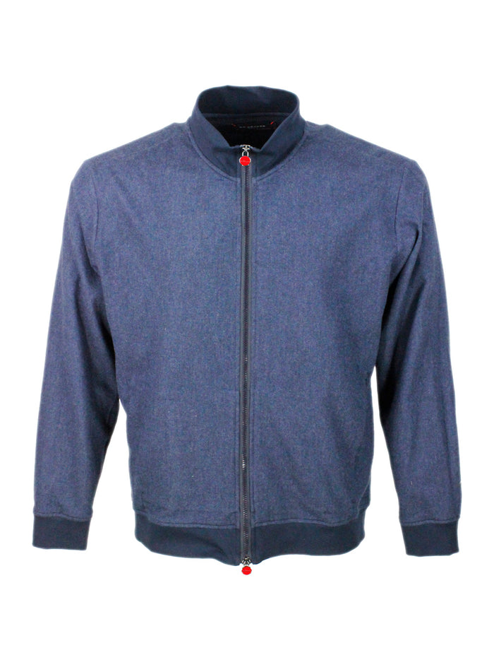 Kiton Sweaters Blue 100co