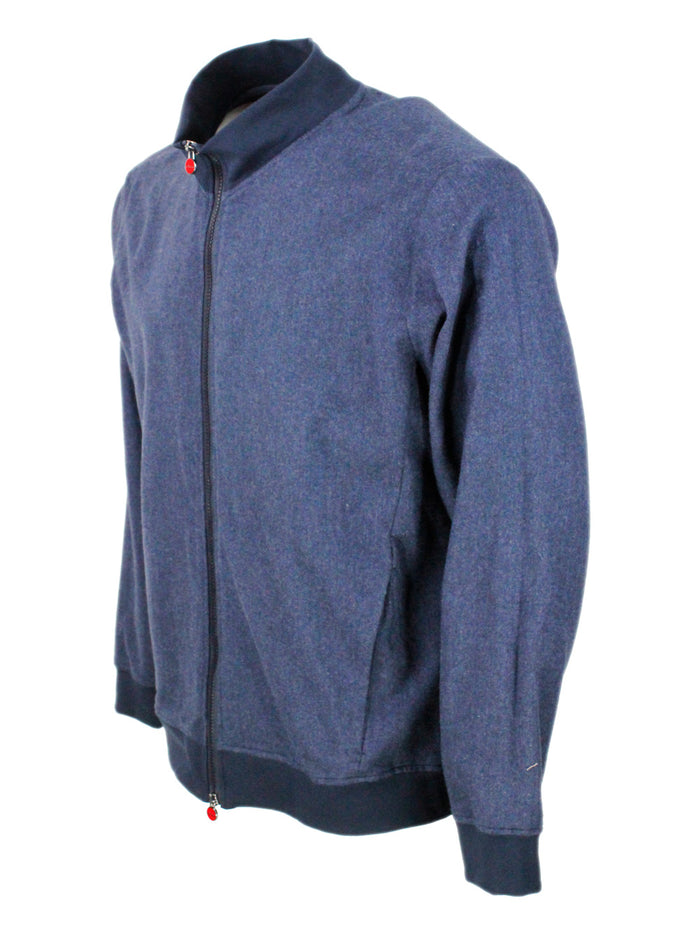Kiton Sweaters Blue 100co