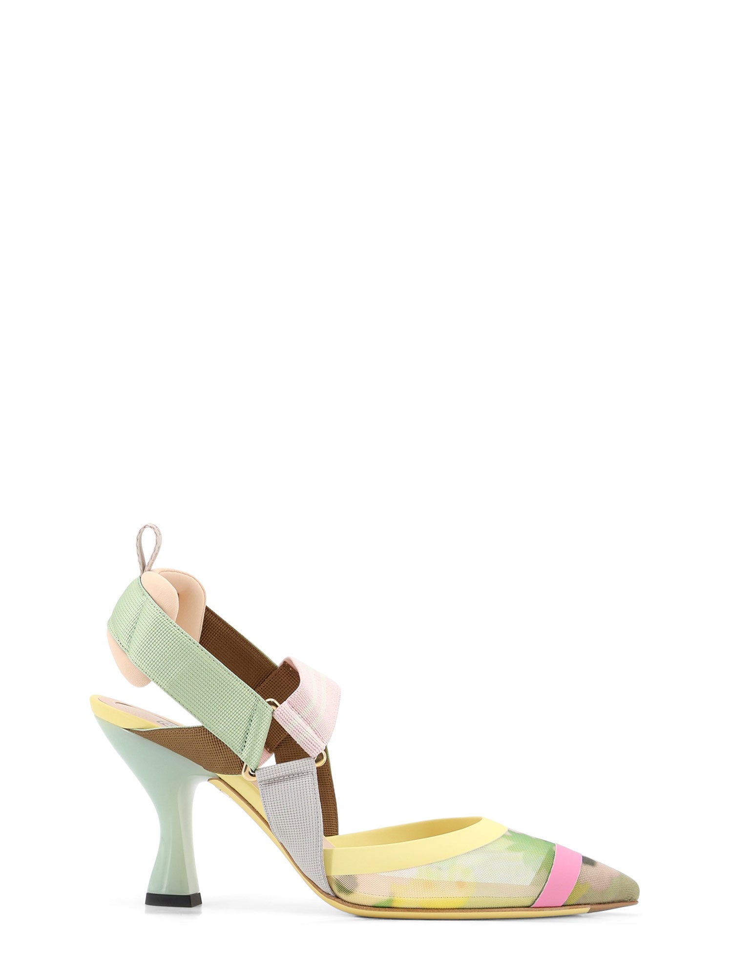 Fendi With Heel Verl Mult Rosa Chiar