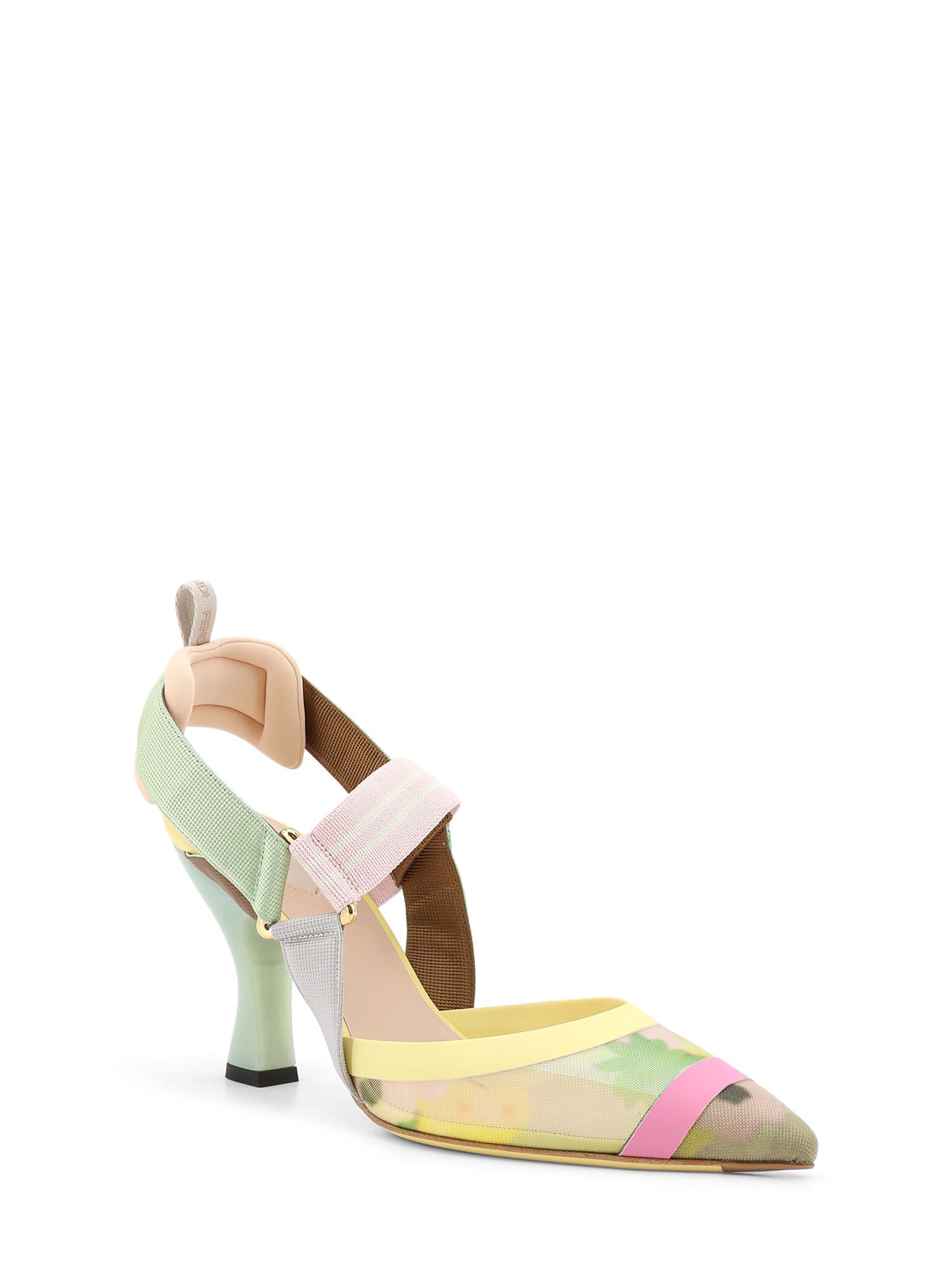 Fendi With Heel Verl Mult Rosa Chiar