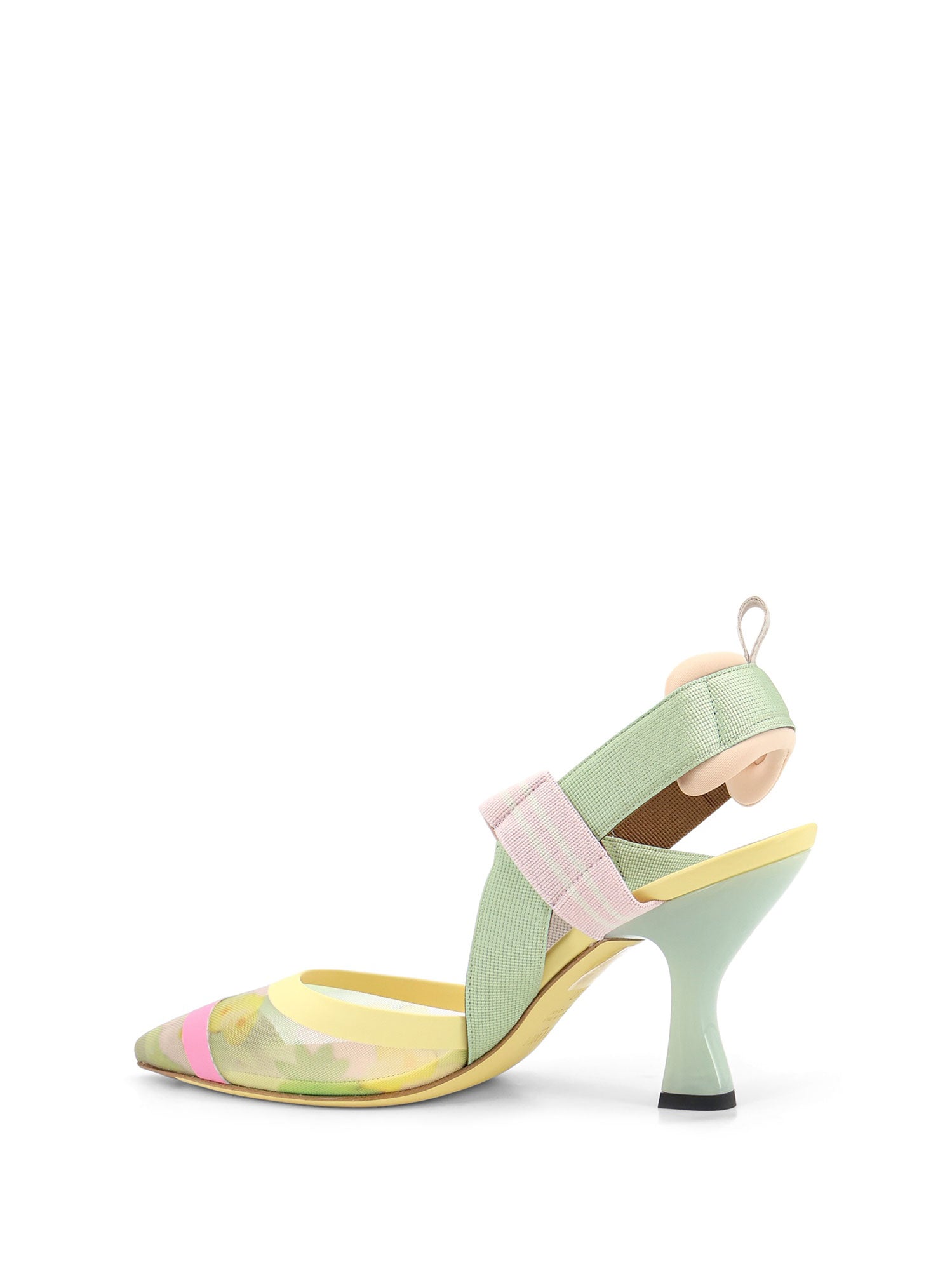 Fendi With Heel Verl Mult Rosa Chiar