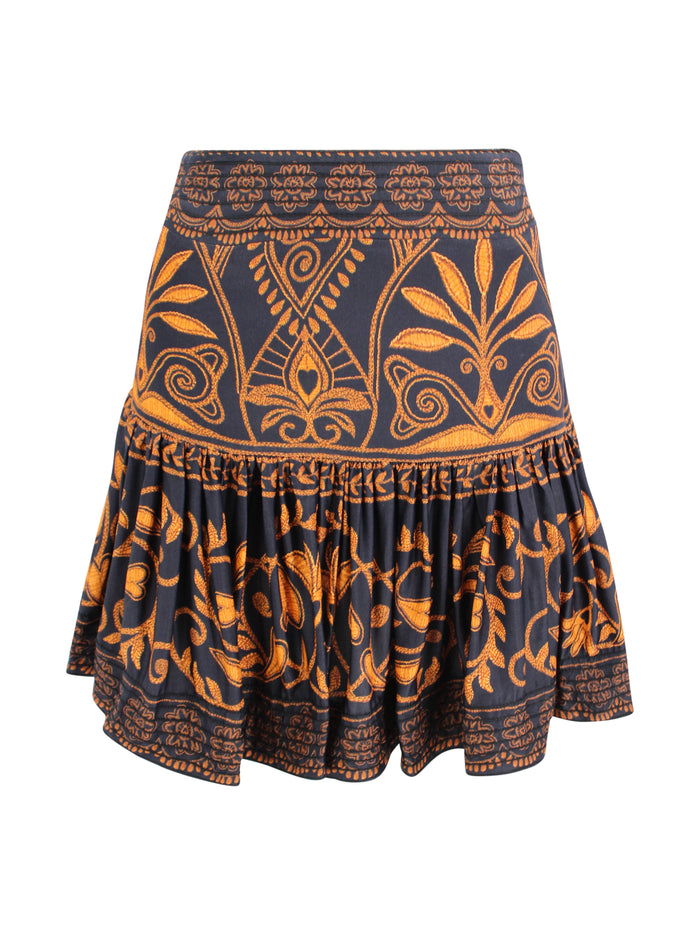 FARM RIO Skirts Black Viscose
