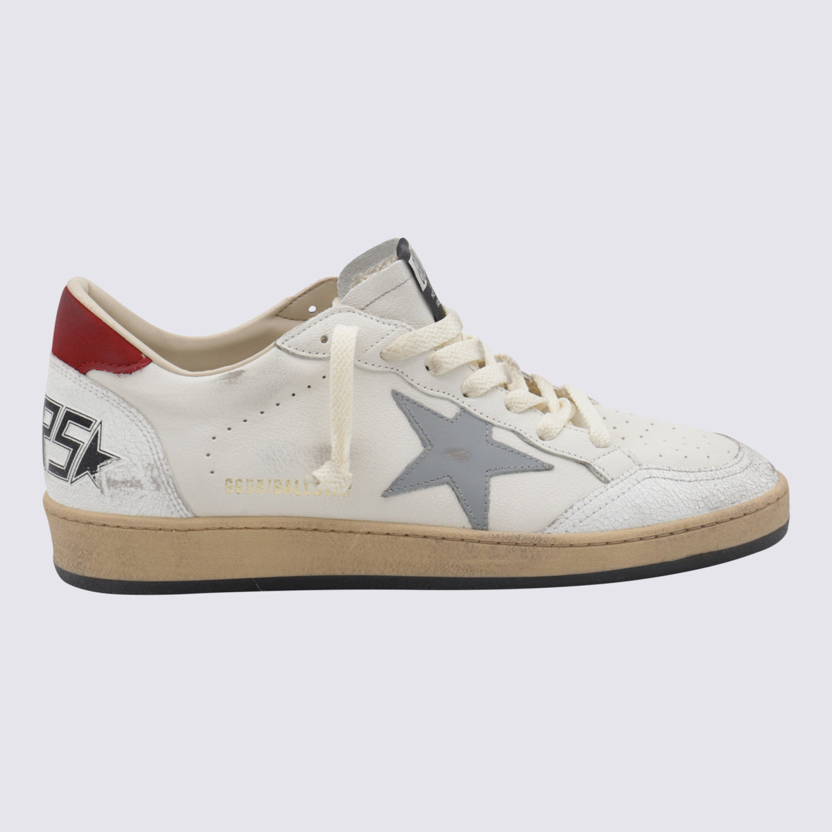 Golden Goose Sneakers White/silver Blue/red _sole El Cover Co Le Pu Pl Vi