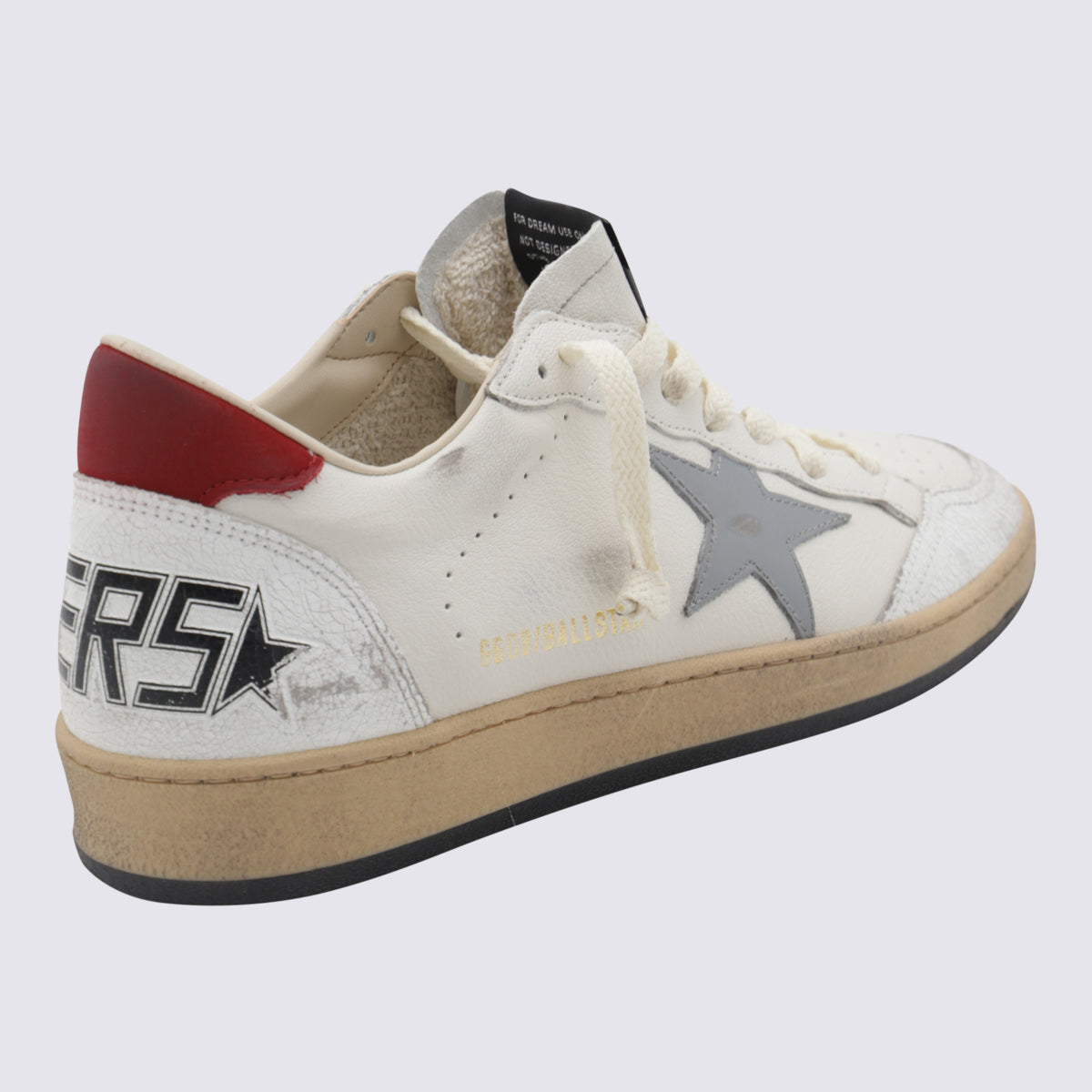 Golden Goose Sneakers White/silver Blue/red _sole El Cover Co Le Pu Pl Vi
