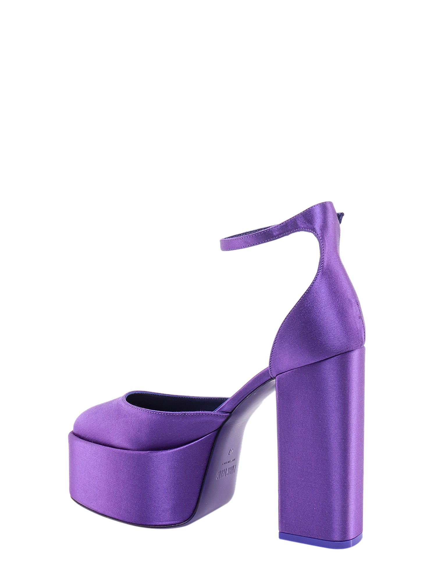 Paris Texas Sandals Purple Raso