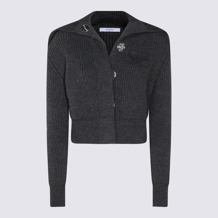Givenchy Sweaters Slate Blend _wo Alpaca Ea Pa