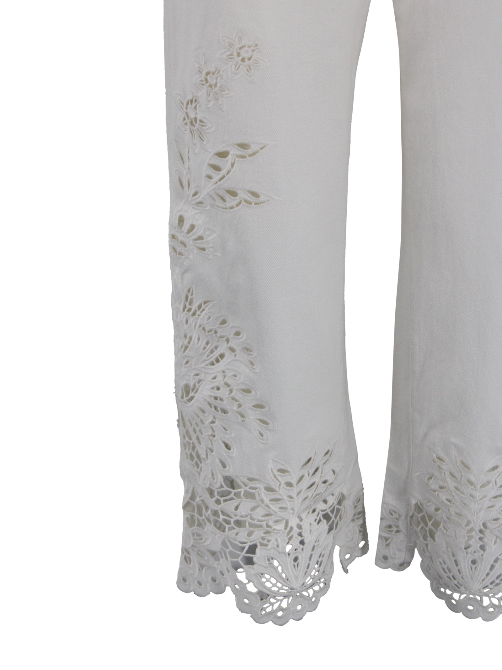 FARM RIO Trousers White Cotton
