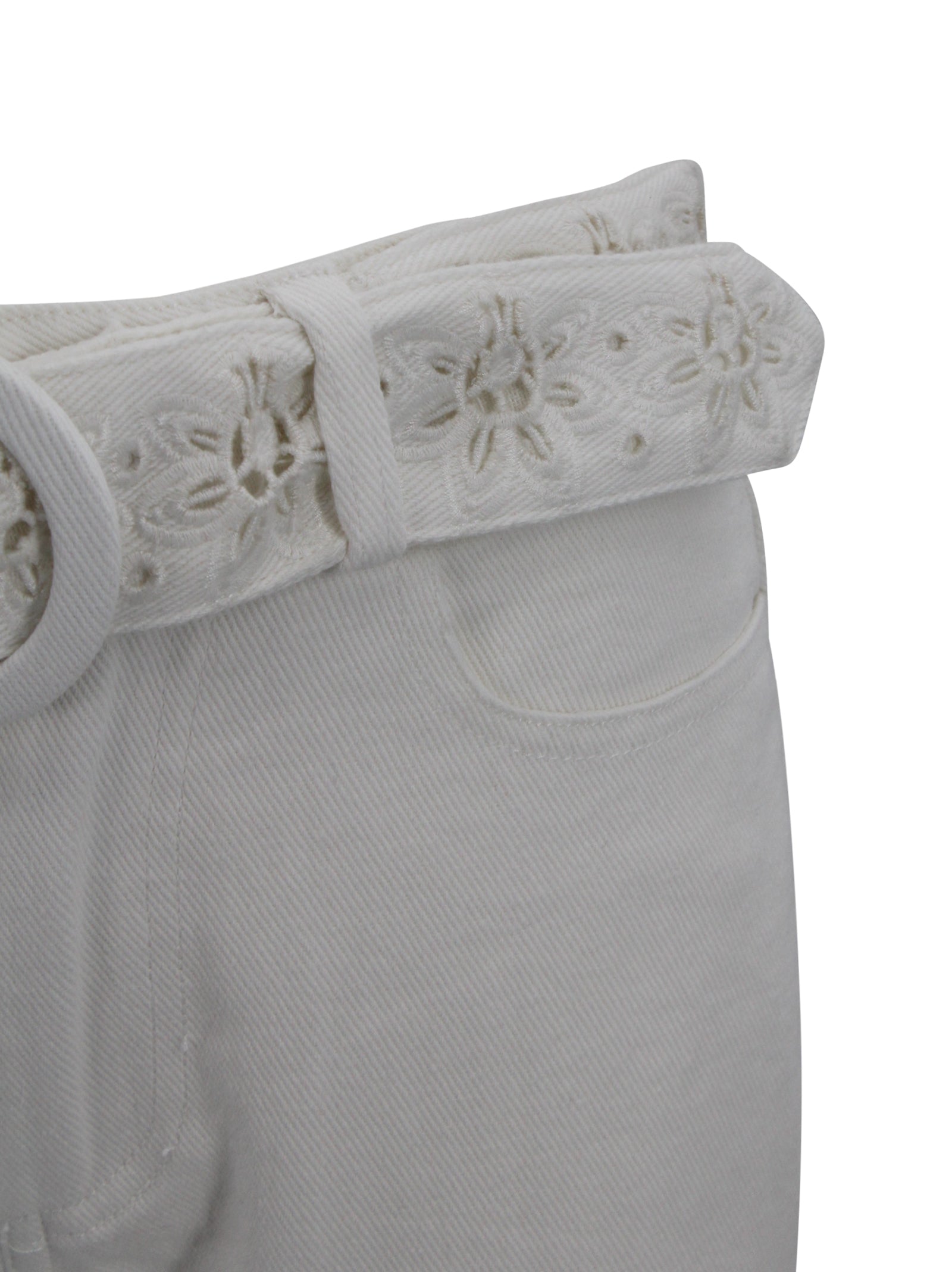 FARM RIO Trousers White Cotton
