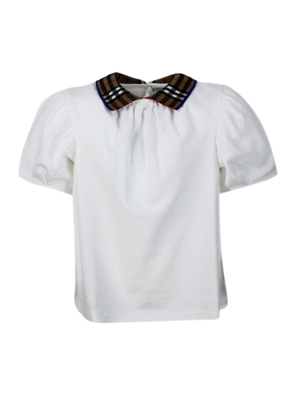 Burberry T-Shirts And Polos White 100co