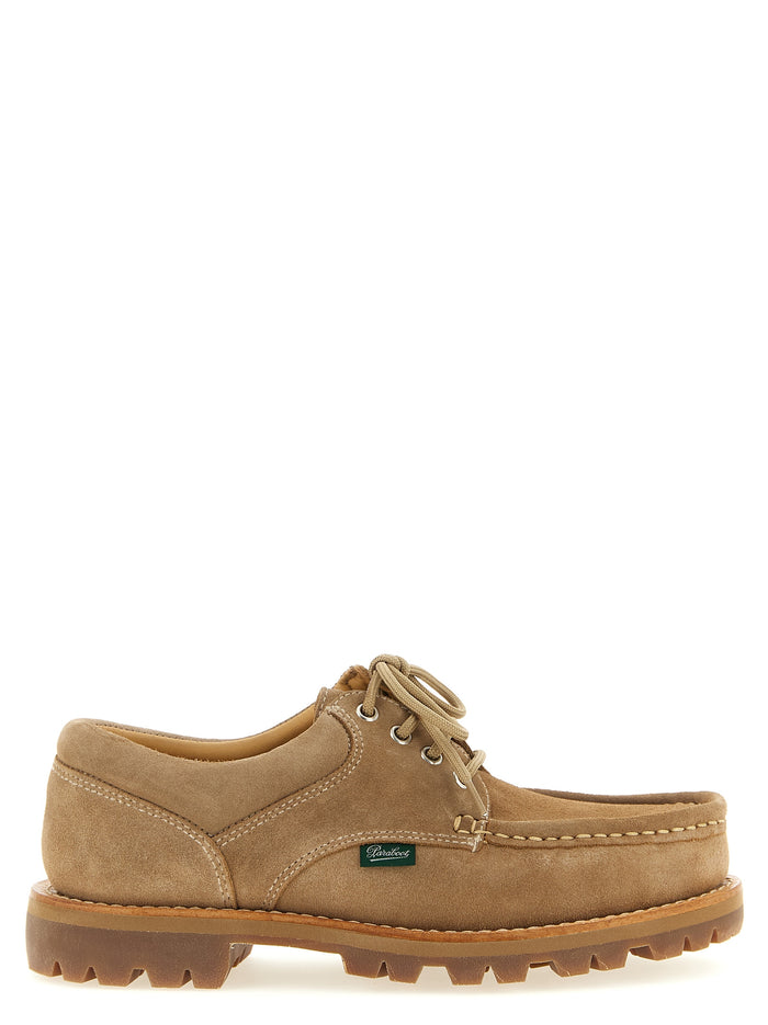 Thiers derby shoes Beige Calfskin Leather (bos Taurus) Lace Up