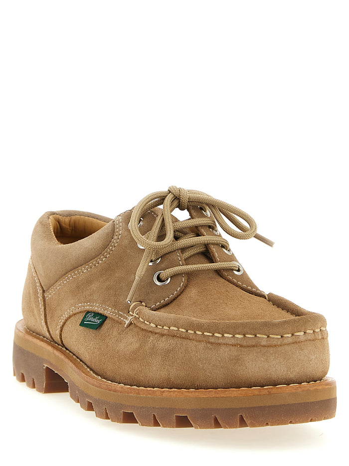 Thiers derby shoes Beige Calfskin Leather (bos Taurus) Lace Up