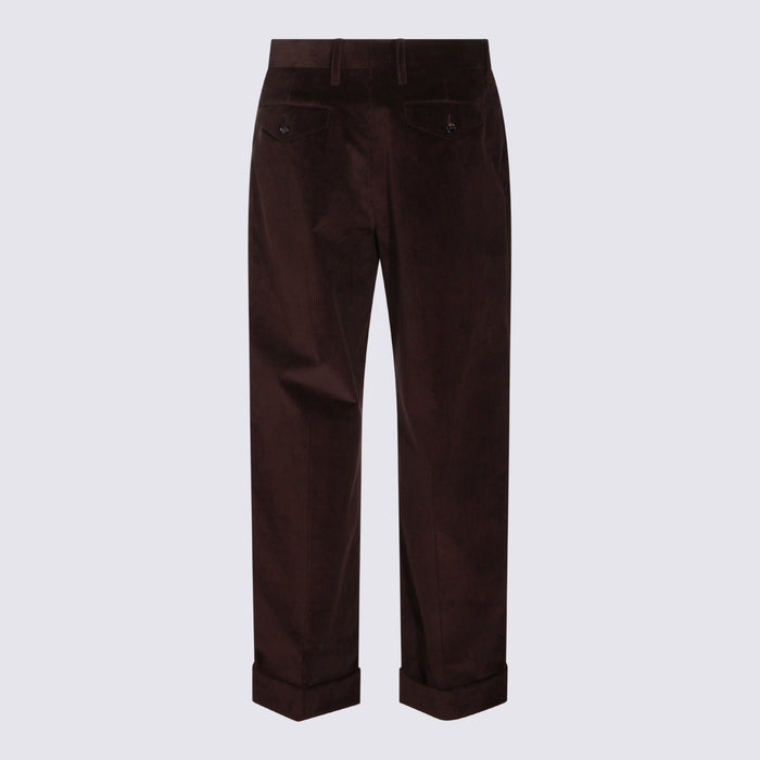 Burberry Trousers Clove Browne _co