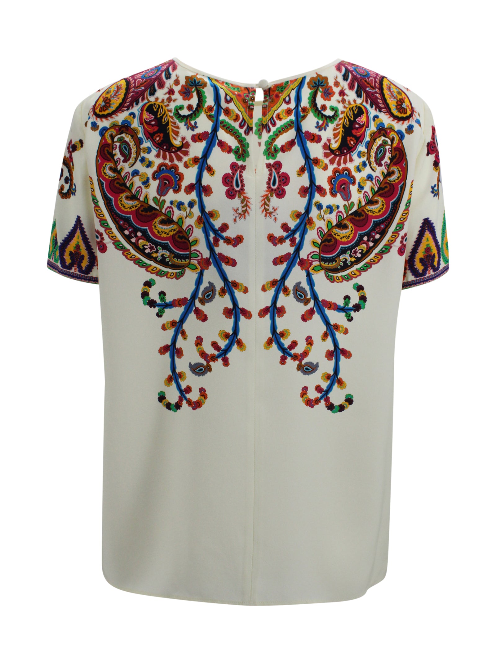 Etro T-shirts and Polos White Cotton