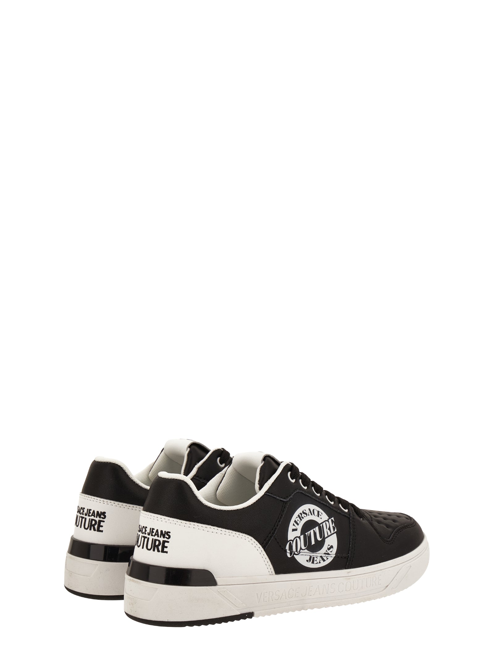 VERSACE JEANS COUTURE Sneakers Black Bovino