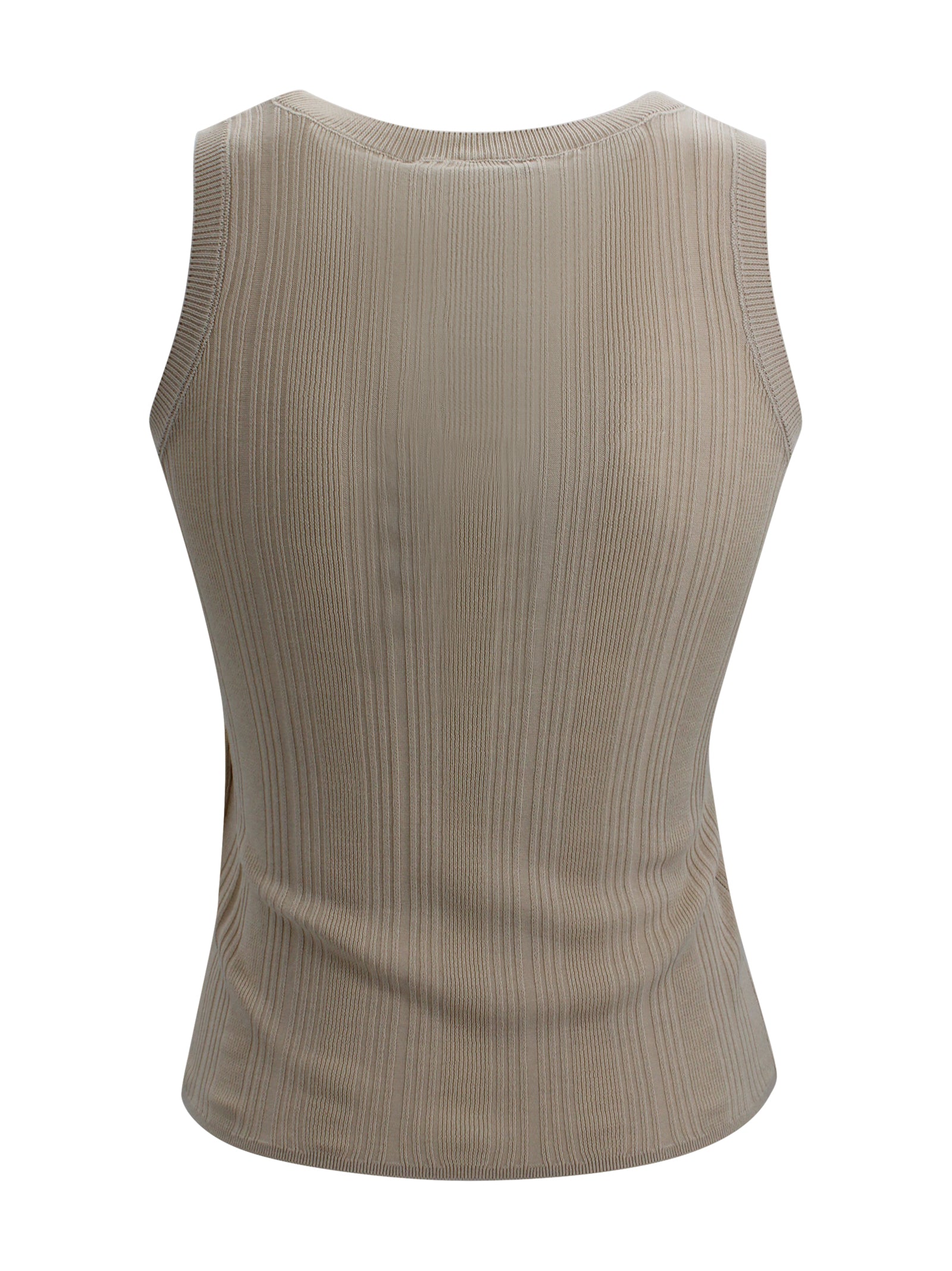 Max Mara Weekend T-Shirts And Polos Beige Viscose