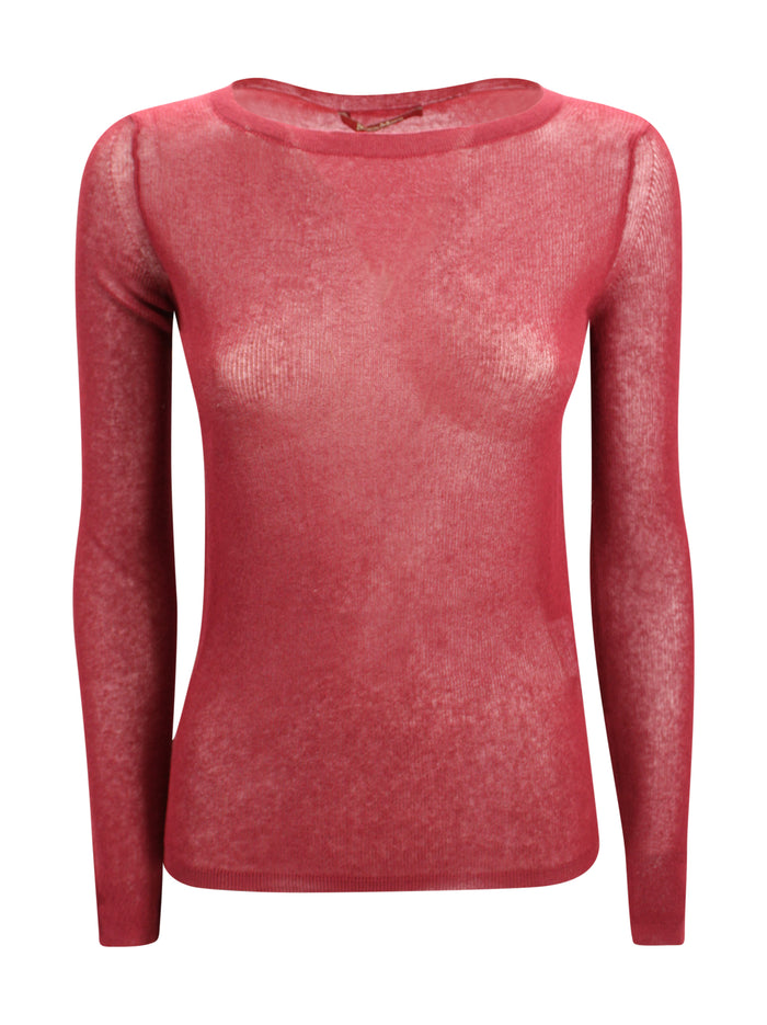 Max Mara Studio Top Brown Cotton