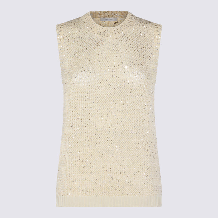 Golden Goose Sweaters Heritage White _pa Co Ea